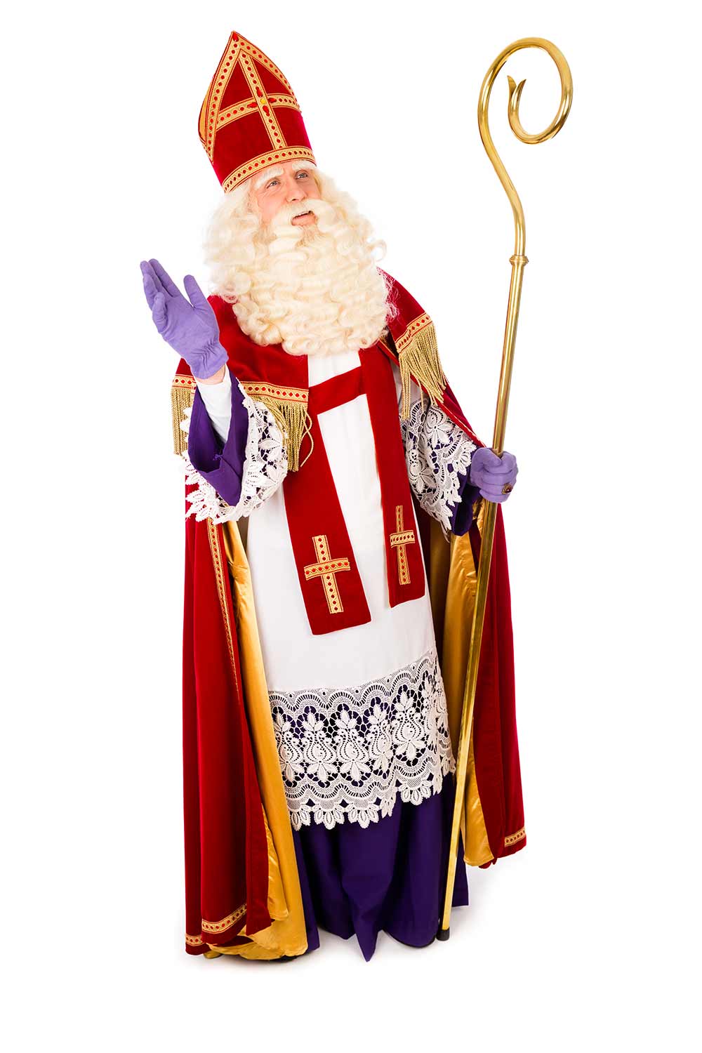 omhelzing Uitrusting Smederij Sinterklaas kostuum extra deluxe | Thedecorationfactory (TIP) 076-5427487