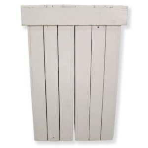 Spreekstoel steigerhout wit