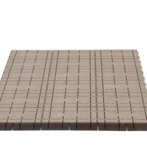 Vloer kunststof grijs 1x1m