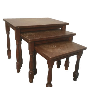 Antieke nesttafel set van 3 stuks