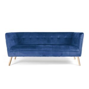 Bank Canape Velours - Blauw