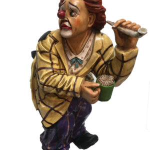 Clown met pijp