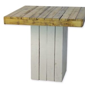 Dinertafel steigerhout mixed 80x80cm