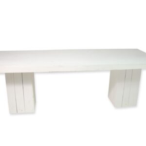 Dinertafel steigerhout wit 240x90cm