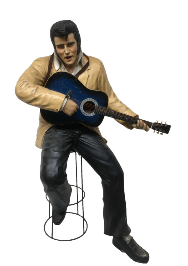 Elvis met gitaar