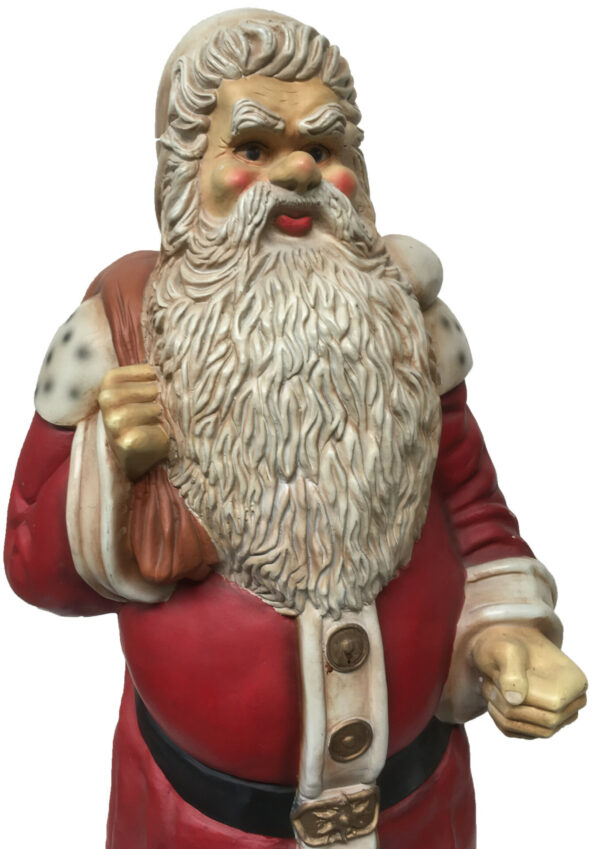Kerstman met hermelijnkraag