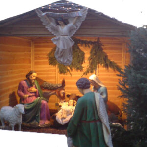 Kleine kerststal