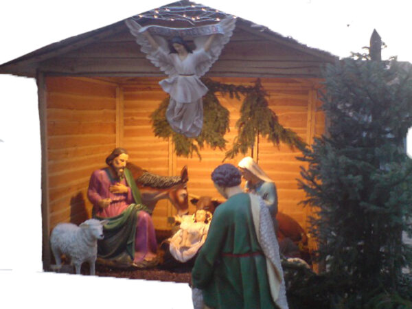 Kleine kerststal