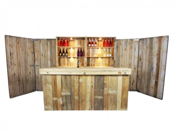 Luxe bar steigerhout - 2,2m