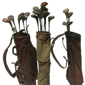 Ouderwetse golftassen