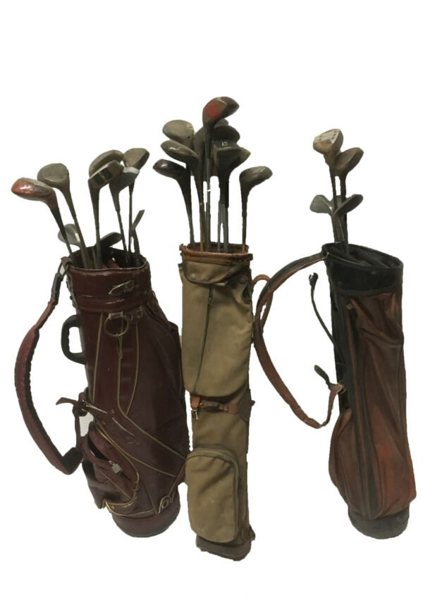 Ouderwetse golftassen