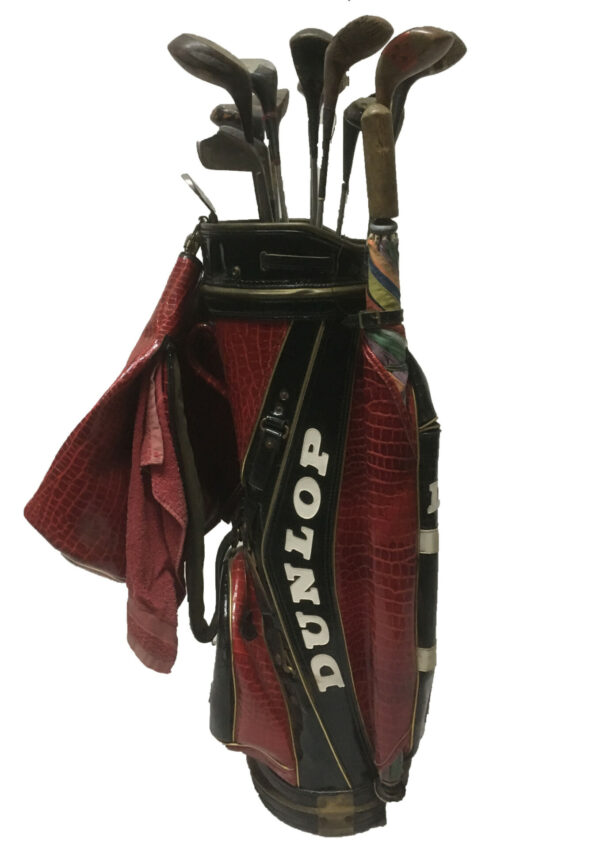 Ouderwetse Golftas rood
