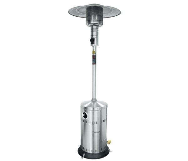 Paddenstoelheater RVS