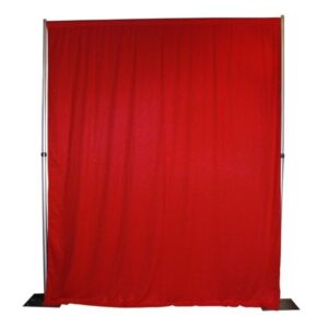 Pipe & drape rood per 3m