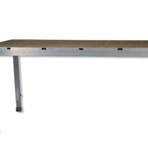 Podiumdeel 2x1m met telescooppoten