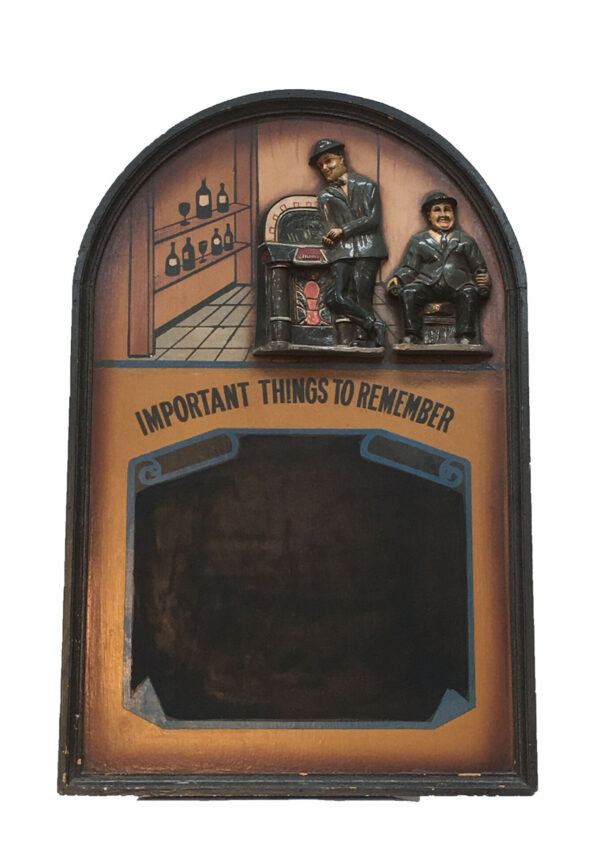 Pubbord Important things