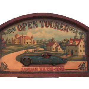 Pubbord Open tourer jaguar
