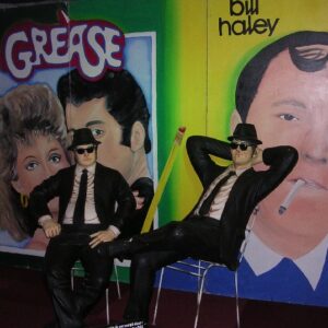 Decorwand  Rock n'roll Grease