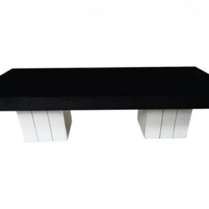 Salontafel Black & White Wood - 180x80cm