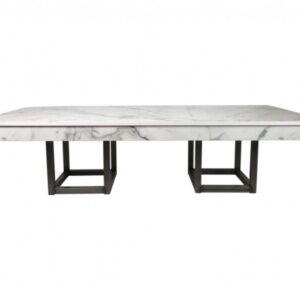 Salontafel Marmer Industrieel - 180x80cm