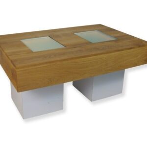 Salontafel LED's Oak - 110x70cm