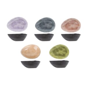 Schaaltje Streetfood ovaal - 10,5cm - Mix