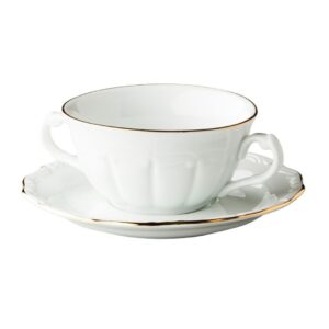 Soepkop met schotel Maria Theresa