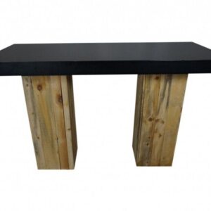 Statafel Black & Wood - 180x80cm