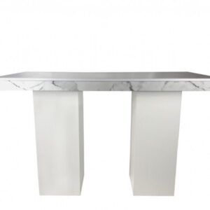 Statafel Marmer wit - 180x80cm