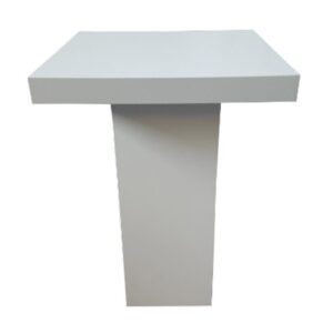 Statafel Milano wit - 80x80cm