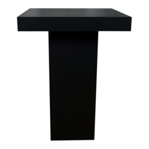 Statafel Milano zwart - 80x80cm