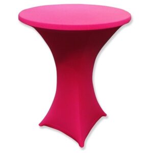 Statafel met rok roze