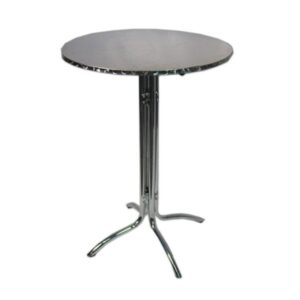 Statafel rond aluminium 80cm