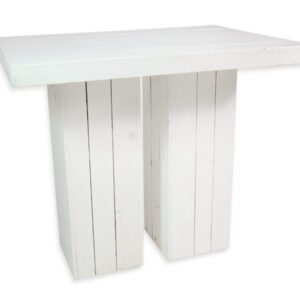 Statafel steigerhout wit 130x90cm