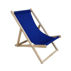 Strandstoel blauw