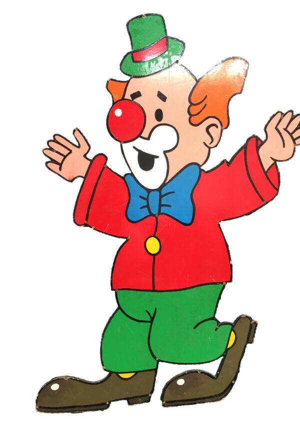 Uitgezaagde clown