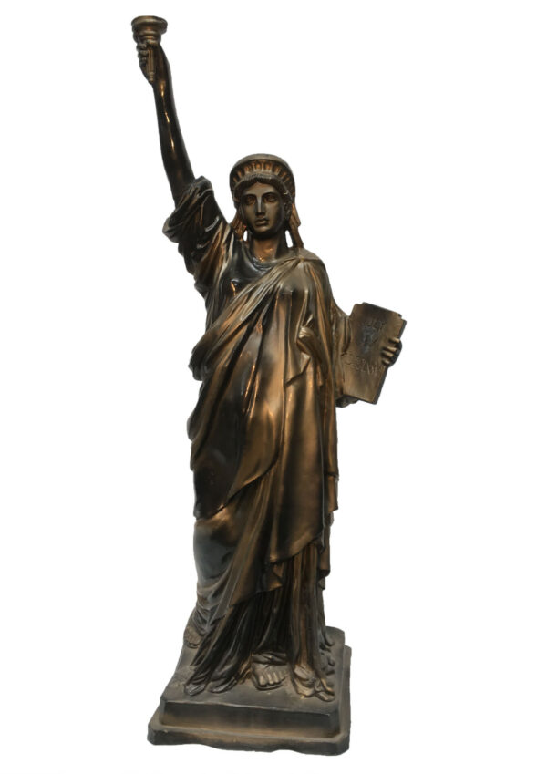 Vrijheidsbeeld middelgroot goud