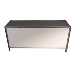 Werkbar / schenkbuffet RVS - 1,6m