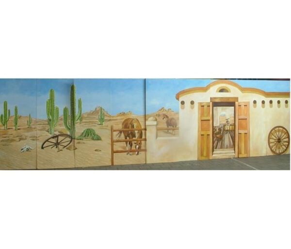 Decorwand  Western/ Country klein