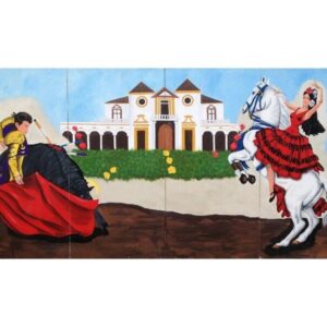 Decorwand Spanje/Sevilla