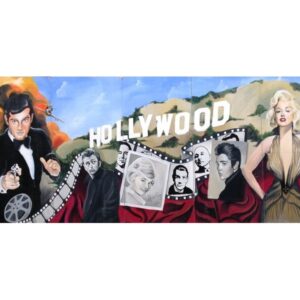 Decorwand  Hollywood acteurs