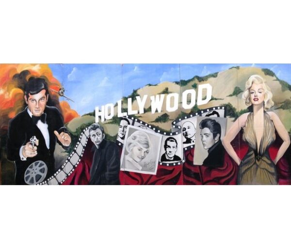 Decorwand  Hollywood acteurs