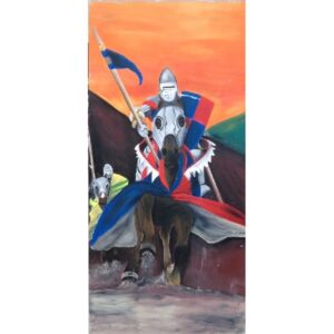 Decorwand Ridder vlag los paneel