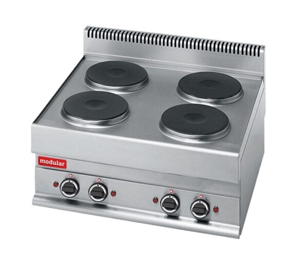 Modulair 70cm kookplaat 4-pits 400V