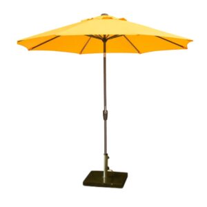 Parasol incl. voet Ø 250cm – Geel