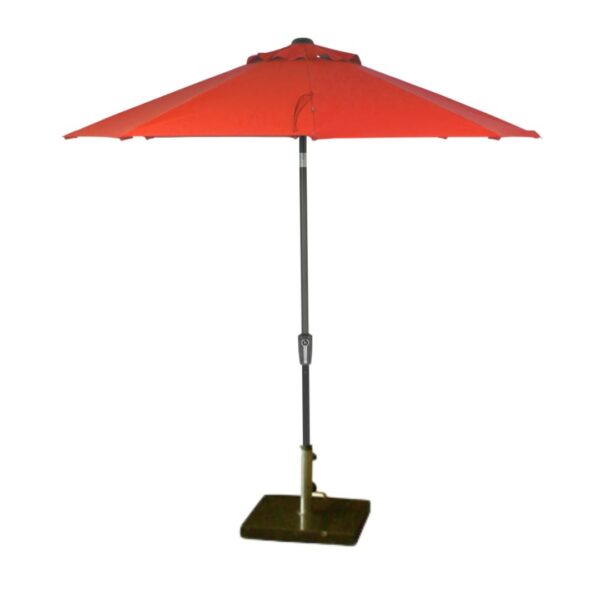 Parasol incl. voet Ø 250cm – Rood