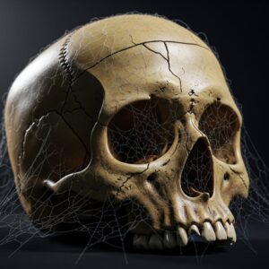 Halloween schedels