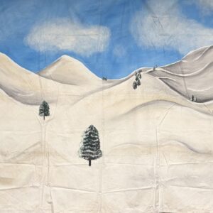 Decordoek Winterlandschap 1