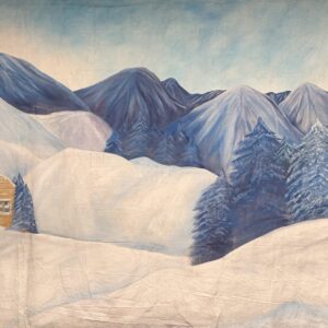 Decordoek Winterlandschap A
