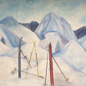 Decordoek Winterlandschap B